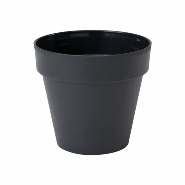 Hrnec Form Plast Ibiza Soft Mat 4110, O 14 cm, černá