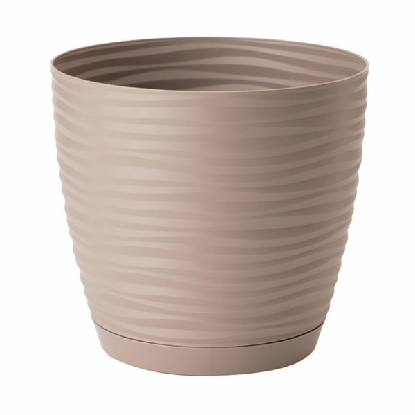Hrnec Form Plast Petit 3040, plast, H 19 cm, hnědý