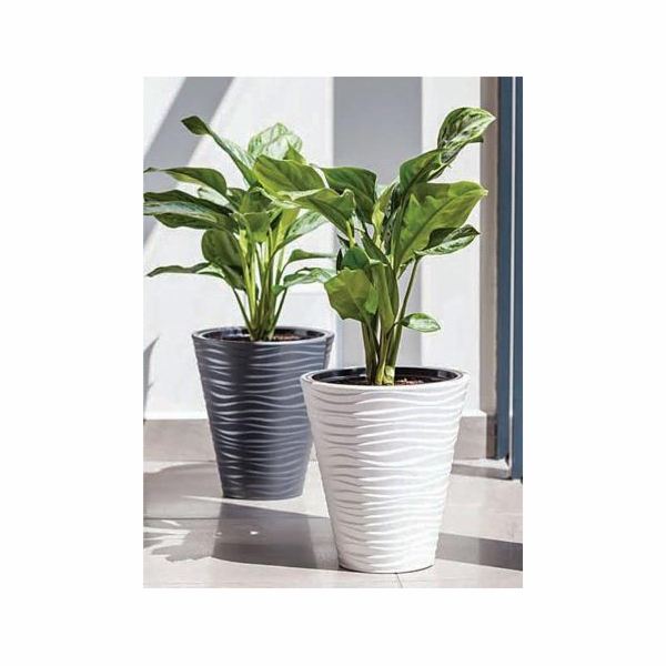 Hrnec Form Plast Sahara 2721, plast, O35cm, šedý
