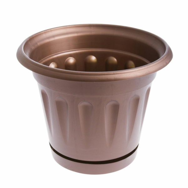 Hrnec Uniplastex Primavera UDP26, O 26 cm, bronz