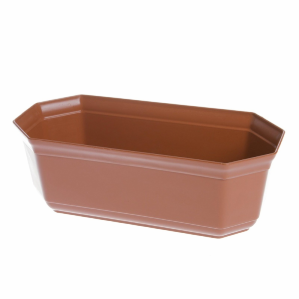 Hrnec Uniplastex UKOR, plast, O 24 x 11,3 cm, hnědý