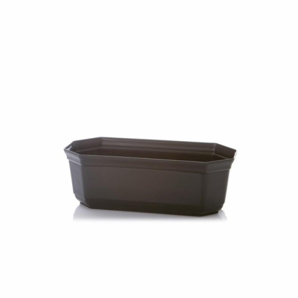 Hrnec Uniplastex UKOR, O 24 x 11,3 cm, tmavě hnědý