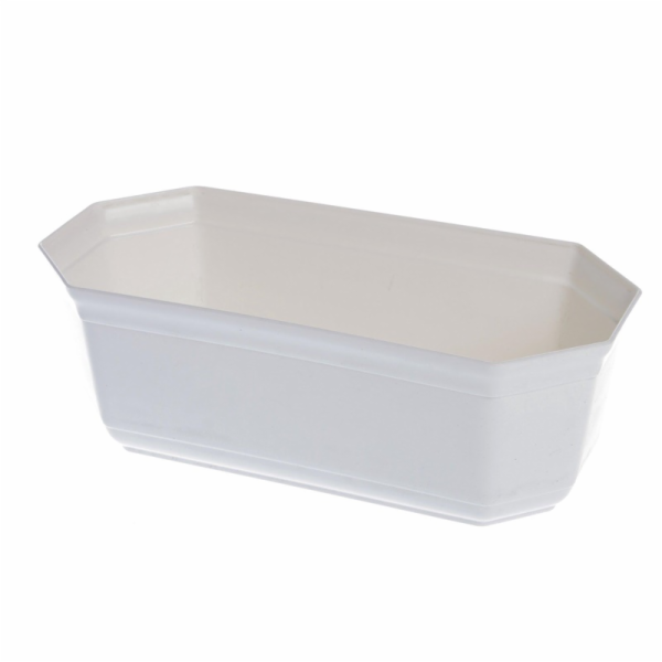 Hrnec Uniplastex UKOR, plast, O 24 x 11,3 cm, bílý