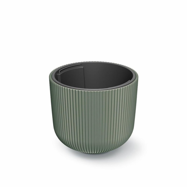 Hrnec Prosperplast Milly, plast, V 29,8 cm, zelený