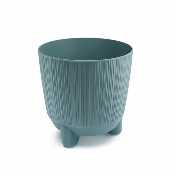 Hrnec Prosperplast Ryfo, plast, H 16,8 cm, modrý