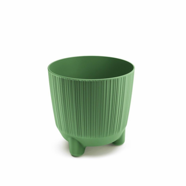 Hrnec Prosperplast Ryfo, plast, O 14,5 cm, zelený
