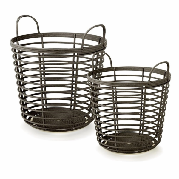 Hrnec Prosperplast Zanzi, plast, H 43 cm, hnědý