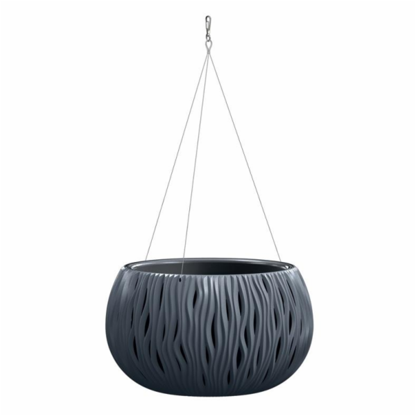Hrnec Prosperplast Sandy Bowl DSK370, O 37 cm, šedý