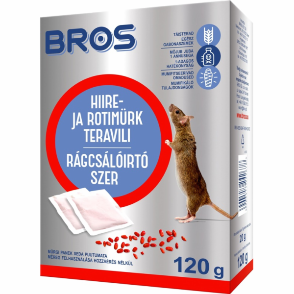 Zrna pro hlodavce Bros, 120 g