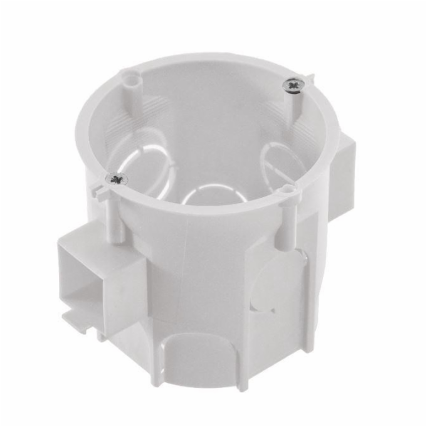 Montážní krabice A.0006L 62 x 60 mm se připojuje šroubem.