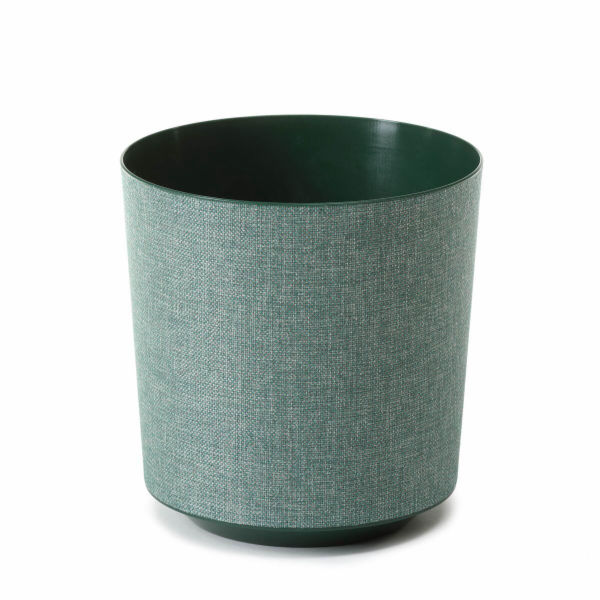 Hrnec Lamela Gama Textil 012-02, O 25,5 cm, zelený