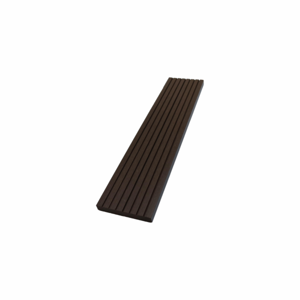 Zakončovací profil terasové desky WPC, 11x71x3000mm, hnědá