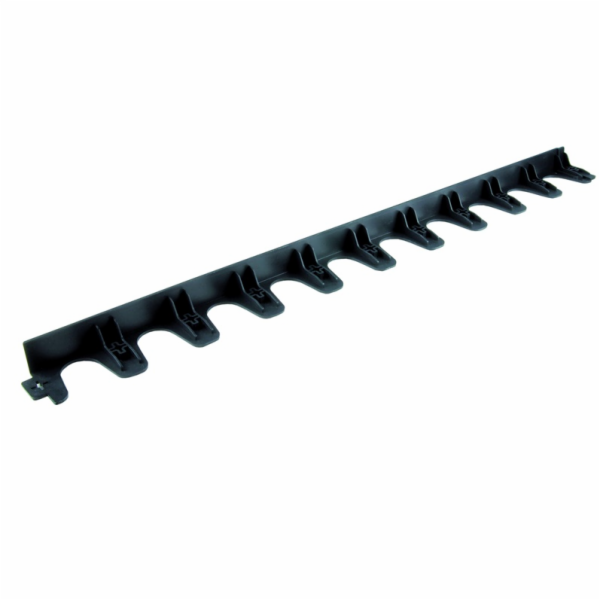 Plastový pružný zatravňovací obrubník, 45×80×1000 mm