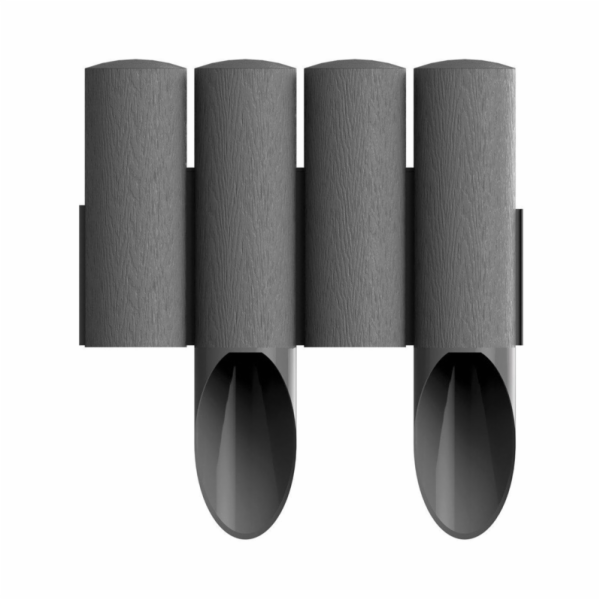 Plotové zahradní centrum, 2300 x 55 x 255 mm, šedé, 10 ks.