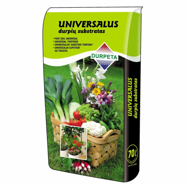 Univerzální rašelinový substrát DURPETA, 70 l