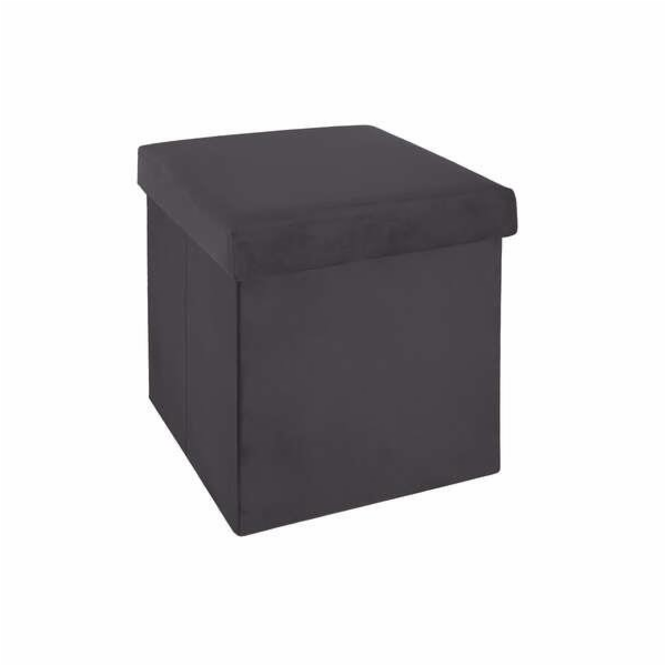 Pouf ATMOSPHERA 156910C, 380×375×380 cm, šedý