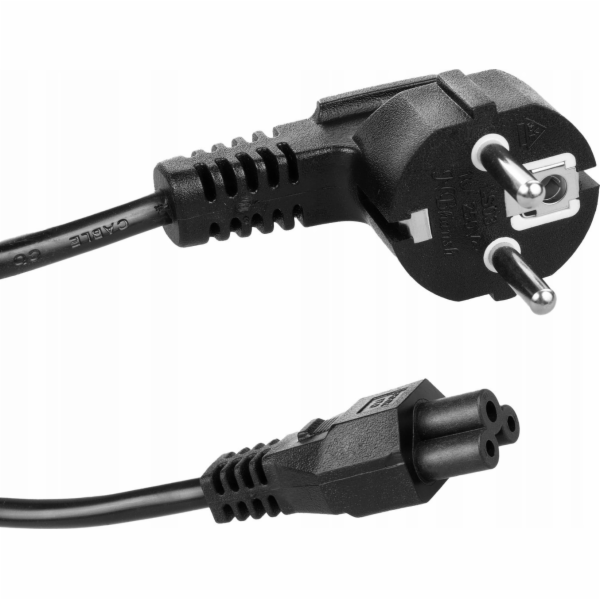 Napájecí kabel Maclean Clover 3kolíková EU zástrčka 1,5m ...