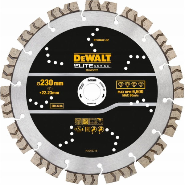DEWALT CIFERNÍK PRŮMĚR. SEG. 230mm ELITE ZNAHRAZENO. VŠEO...