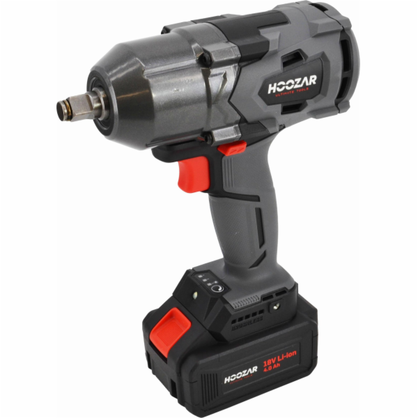 HOOZAR Brushless rázový klíč 1/2 18V 1x4,0Ah 600 Nm IW20BL