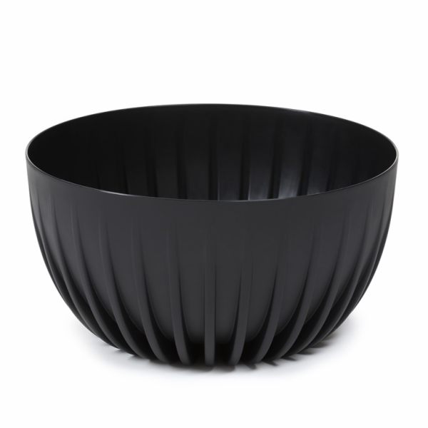 Hrnec LAMELA MIRA 917-04, plast, O 23,5 cm, černý