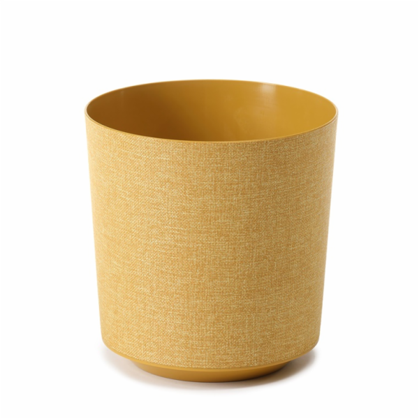 Hrnec Lamela Gama Textil 012-01, O 25,5 cm, žlutý
