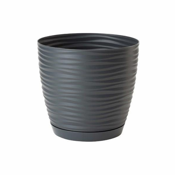 Hrnec Form Plast Petit 3040, plast, O19cm, šedý