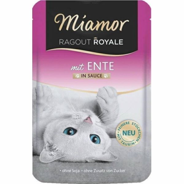MIAMOR Ragout Royale Duck v omáčce - mokré krmivo pro koč...