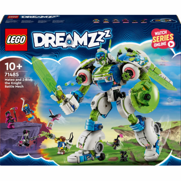 Stavebnice LEGO 71485 DREAMZzz Mateo a Z-Blob, rytíř Mech