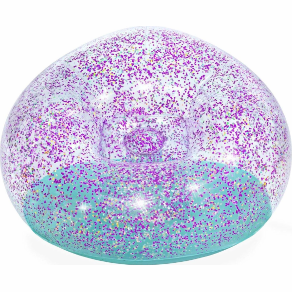 Nafukovací křeslo Bestway Glitter Dream, 114 x 112 cm