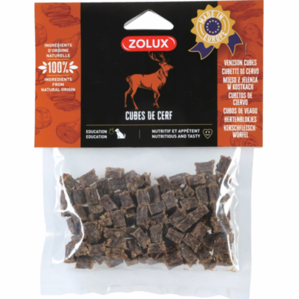 ZOLUX Jelení kostky - Psí pamlsek - 100g