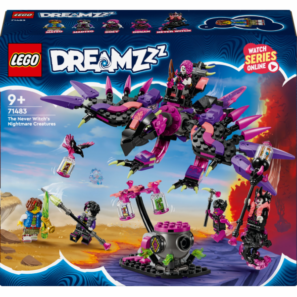 LEGO 71483 DREAMZzz Stvoření z noční můry nikdy čarodějni...