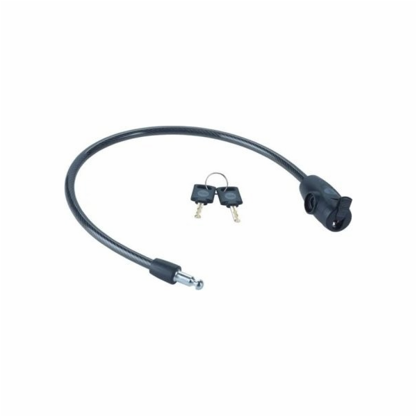 Kabel na kolo s klíčem 10 mm - YCK0/10/60/2 černý