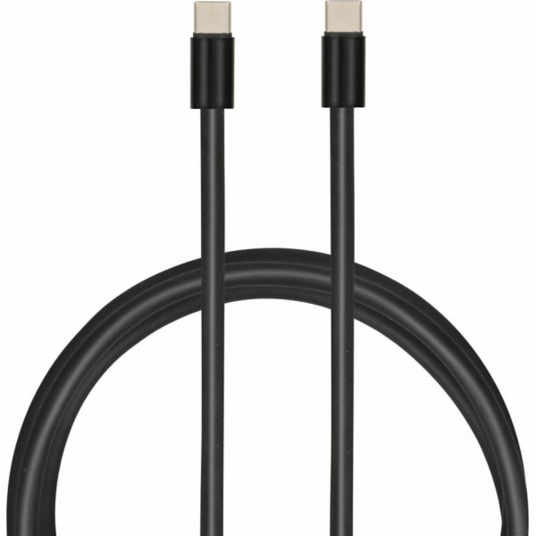 IBOX KABEL IKUTCS1B USB-C 60W SILICON 1M ČERNÝ