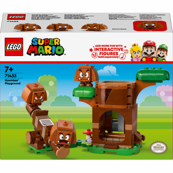 Stavebnice dětského hřiště LEGO 71433 Super Mario Goomba