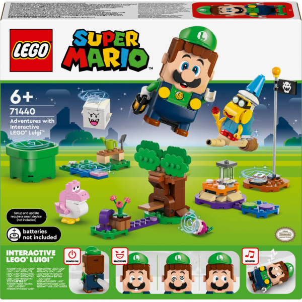 LEGO 71440 Super Mario Adventure s interaktivní stavebnic...