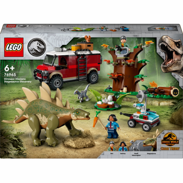 LEGO® Jurassic World 76965 Dinosauří mise: Objev stegosaura