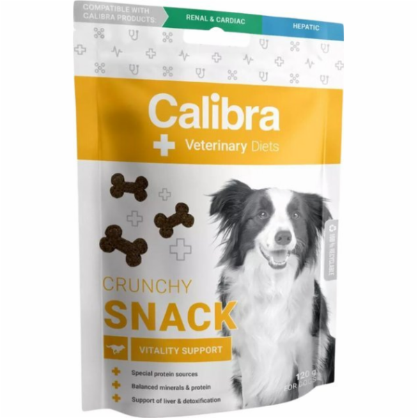 CALIBRA VD Dog Crunchy Snack Vitality Support - pamlsek p...