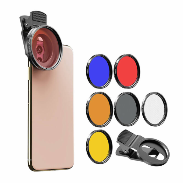Sada objektivů s filtrem pro mobilní zařízení APEXEL APL-...