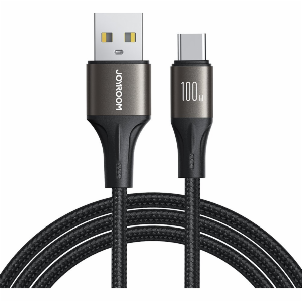 Kabel USB na USB-C Joyroom SA25-AC6 / 100W / 1,2 m (černý)
