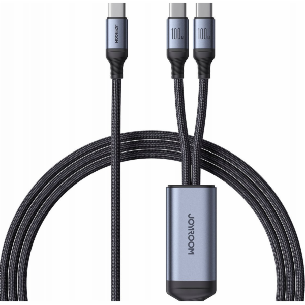 Kabel Speedy USB-C na 2x USB-C Joyroom SA21-1T2/ 100W / 1...