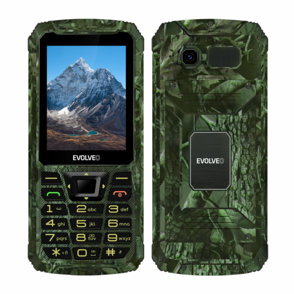 EVOLVEO StrongPhone Z6, 2,8" vodotěsný odolný/2xSIM/2px/m...