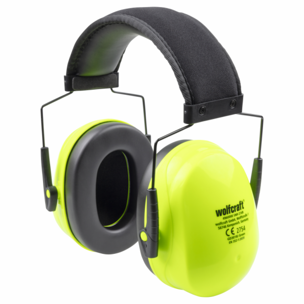 Wolfcraft Wolfcraft Dětské chrániče sluchu, zelené 4960000