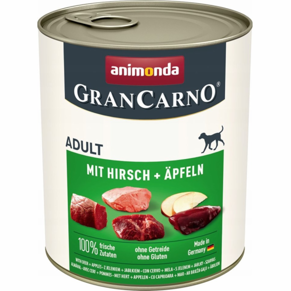 ANIMONDA GranCarno Adult Deer and apple - mokré krmivo pr...