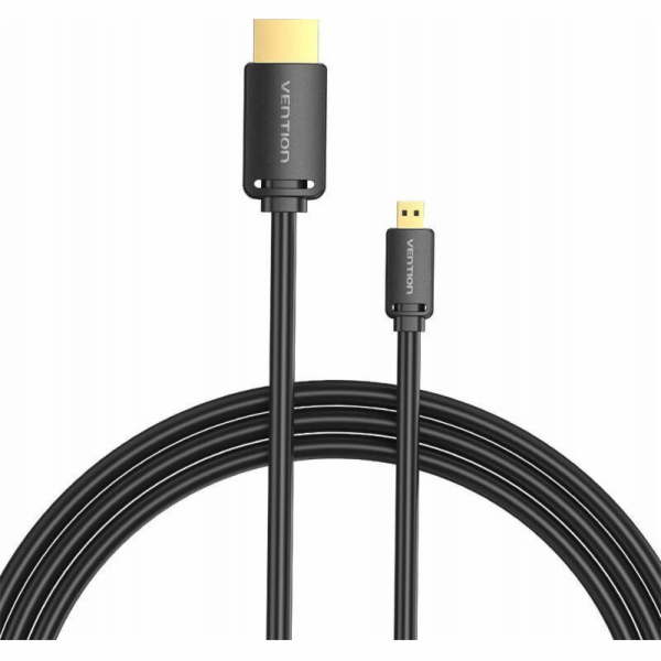 HDMI-D Male to HDMI-A Male Cable Vention AGIBH 2m, 4K 60H...