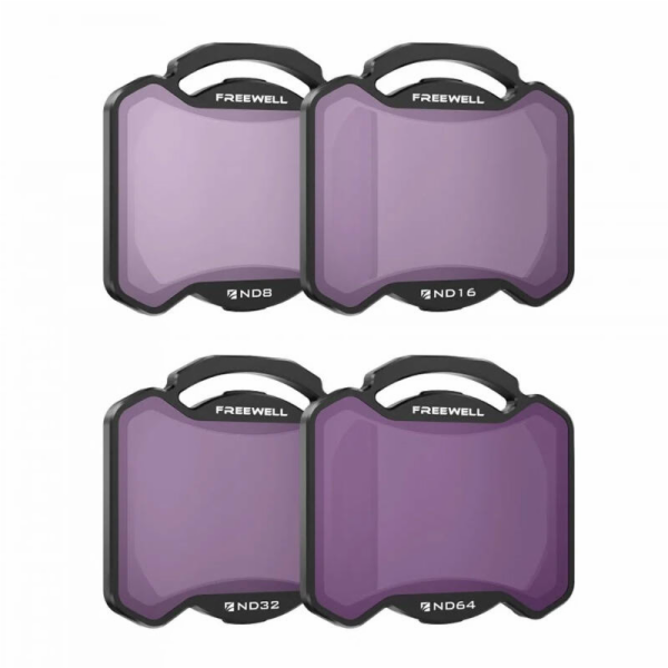 Sada 4 filtrů ND8,16,32,64 Freewell pro DJI Avata 2