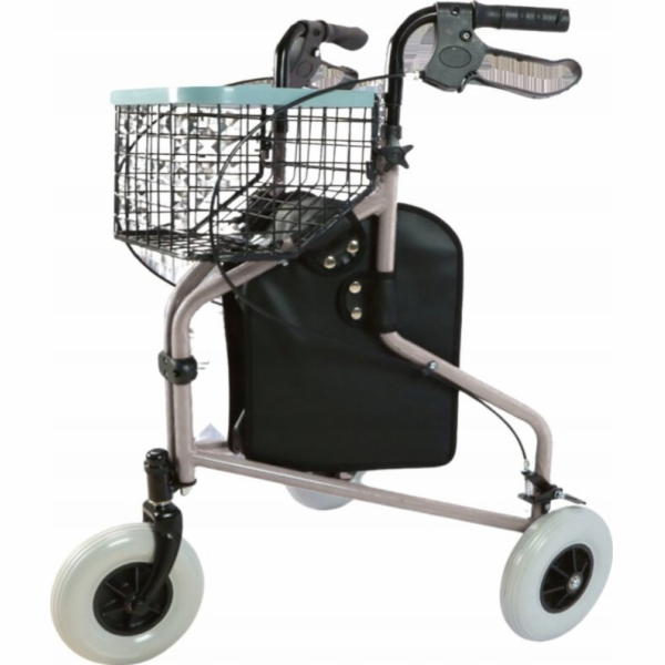 Ergonomické tříkolové chodítko Barcelona RF-611 - šedé