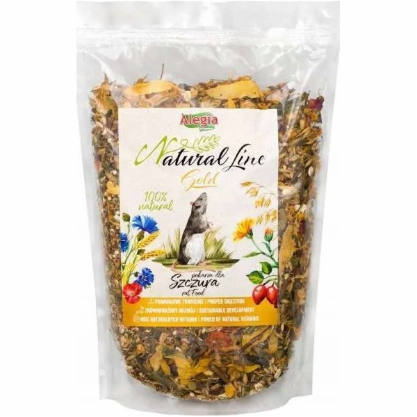 ALEGIA Natural Line Gold - suché krmivo pro potkany - 2,2 kg