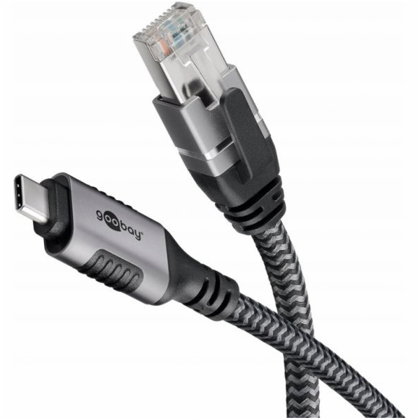 goobay Ethernetový kabel USB-C 3.2 Gen1 samec > RJ-45 sam...