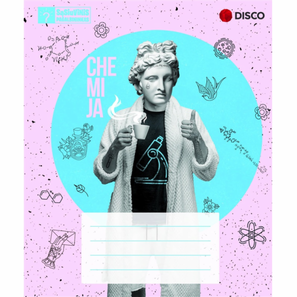 Chemický sešit se vzorci, 32 listů