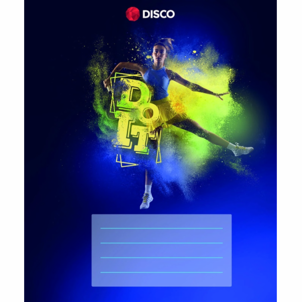 Zápisník s hrami Disco, B5, 32 listů